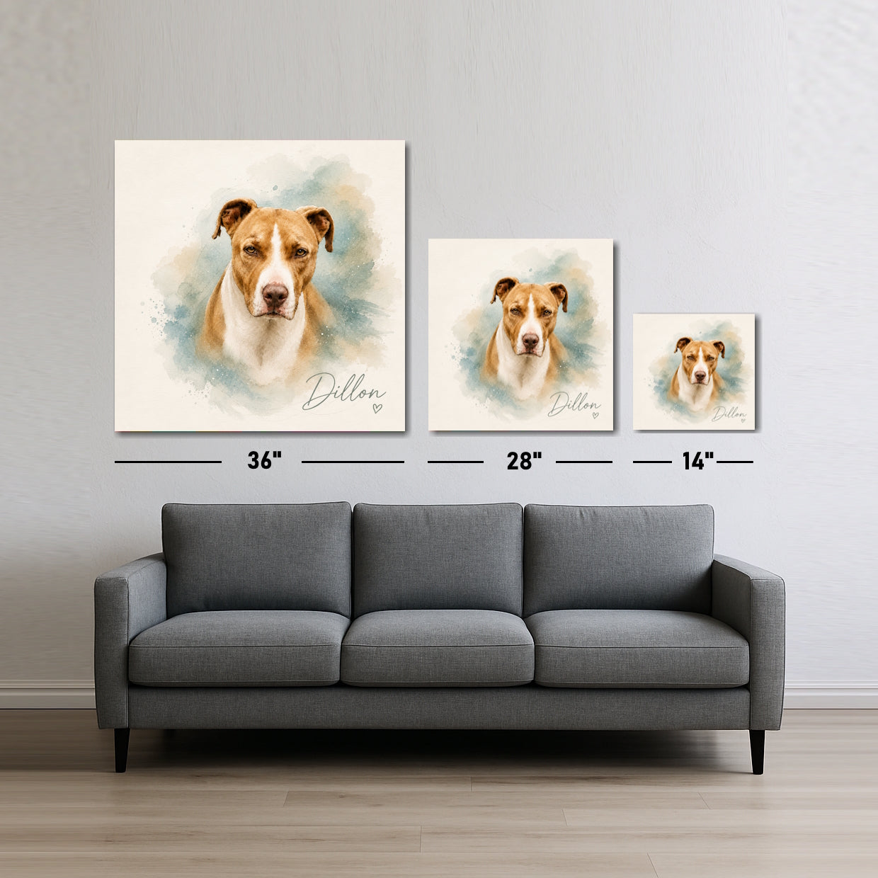Signature Watercolor Pet Portrait
