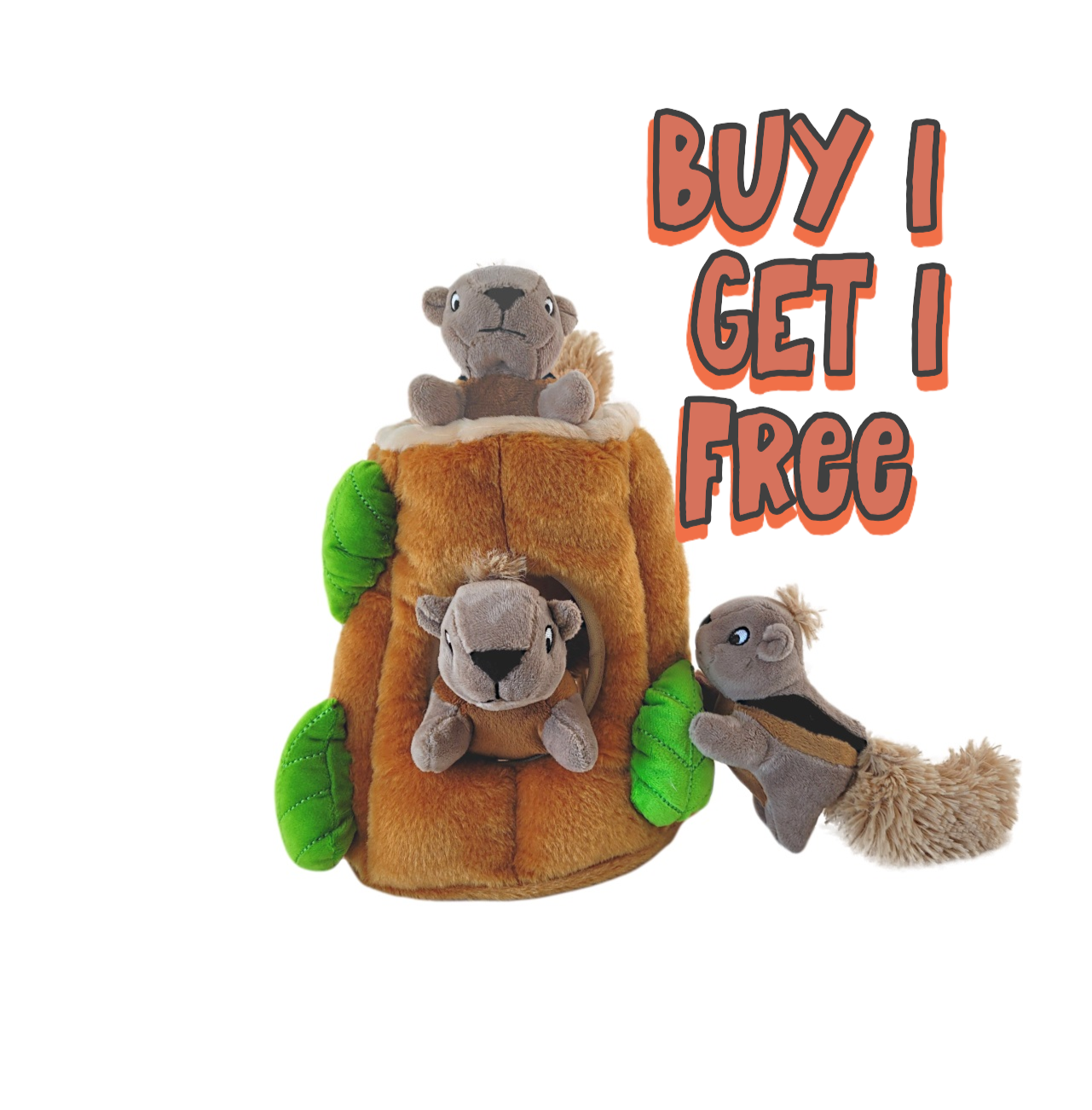 Squirrel Chase Bestselling Interactive Dog Toy