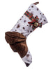 Santa Pooch Christmas Stocking