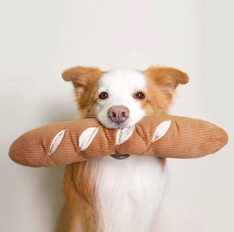 Baguette Enrichment Dog Toy