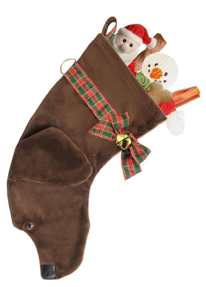 Santa Pooch Christmas Stocking