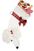 Santa Pooch Christmas Stocking