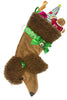 Santa Pooch Christmas Stocking