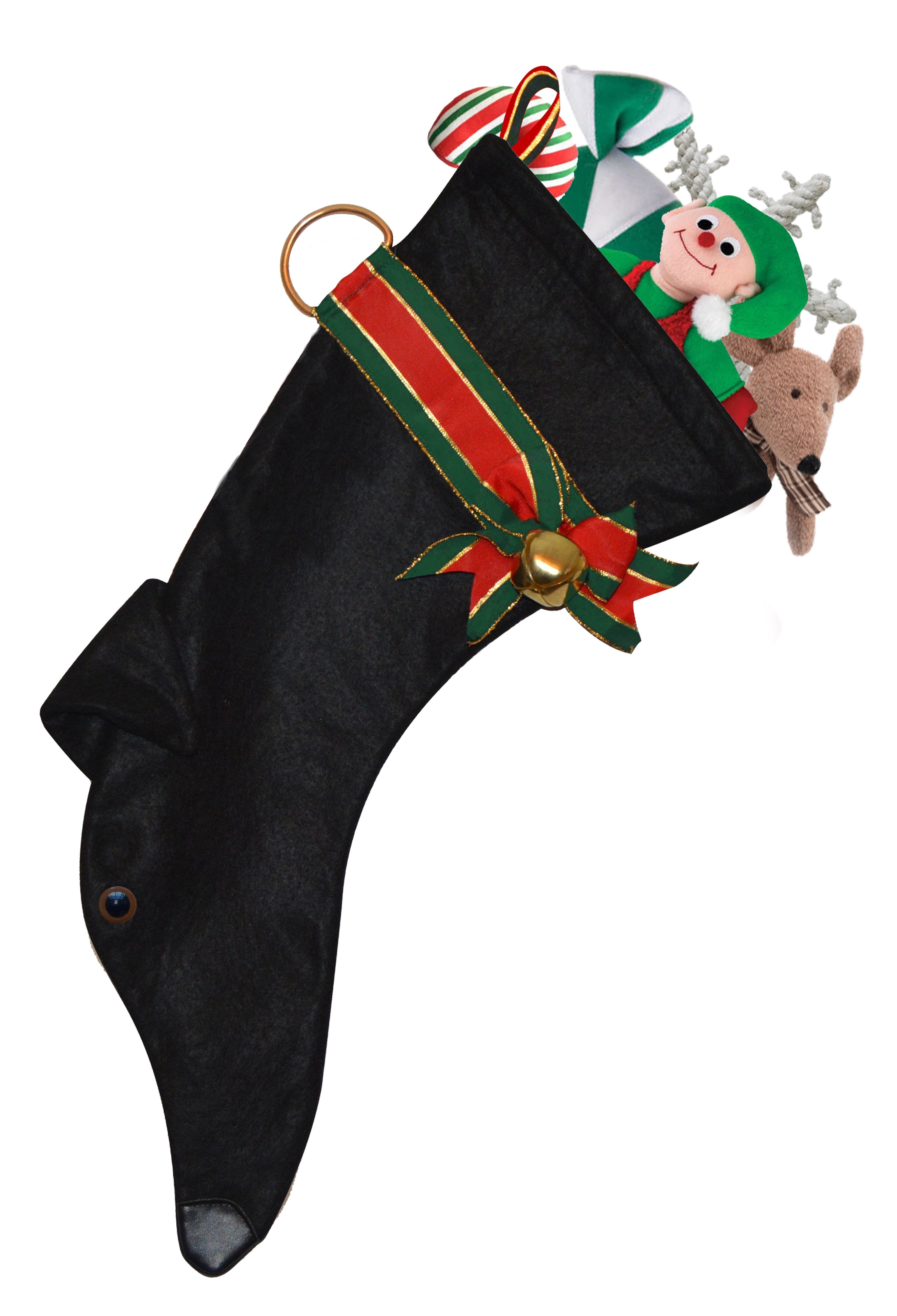 Santa Pooch Christmas Stocking