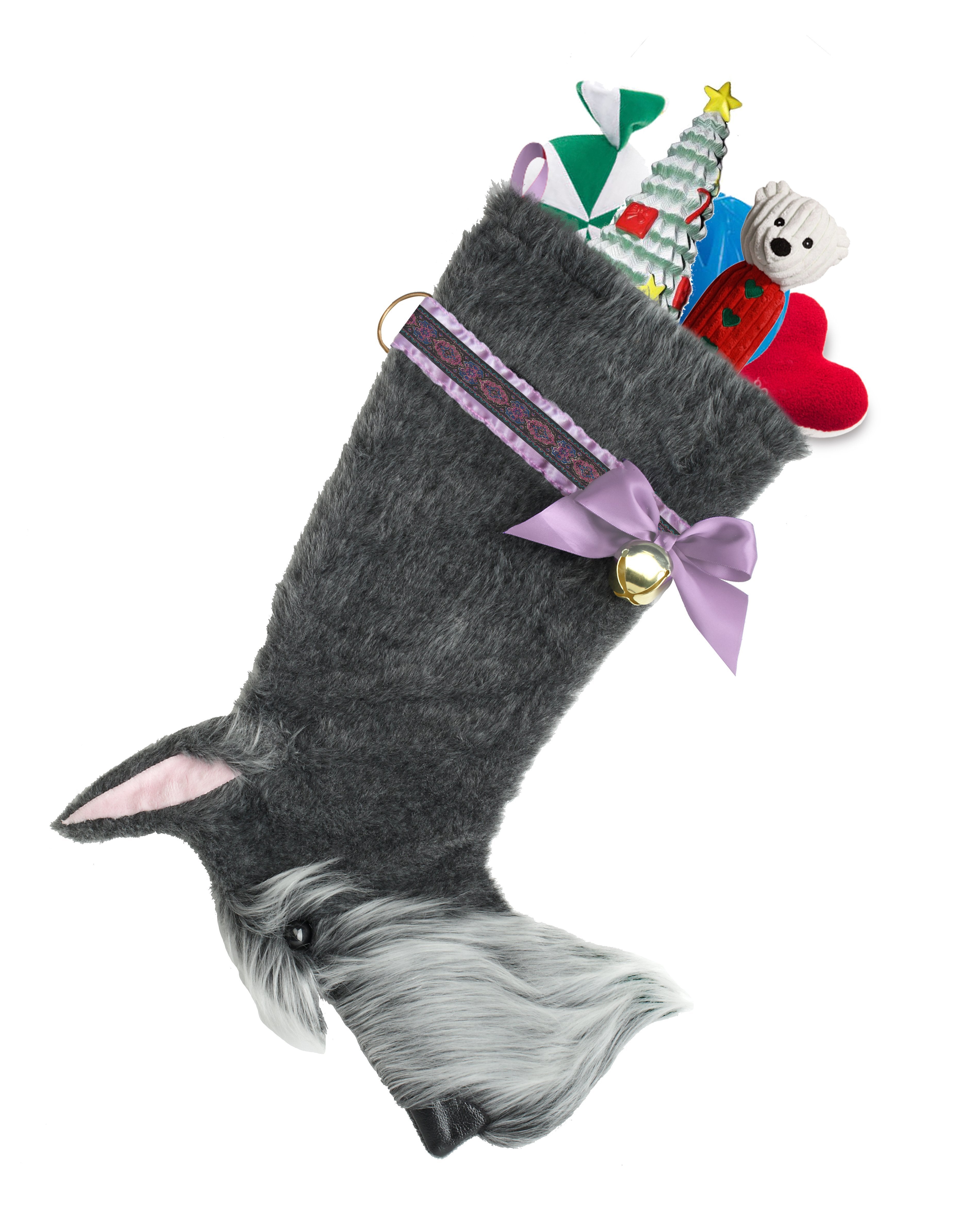 Santa Pooch Christmas Stocking