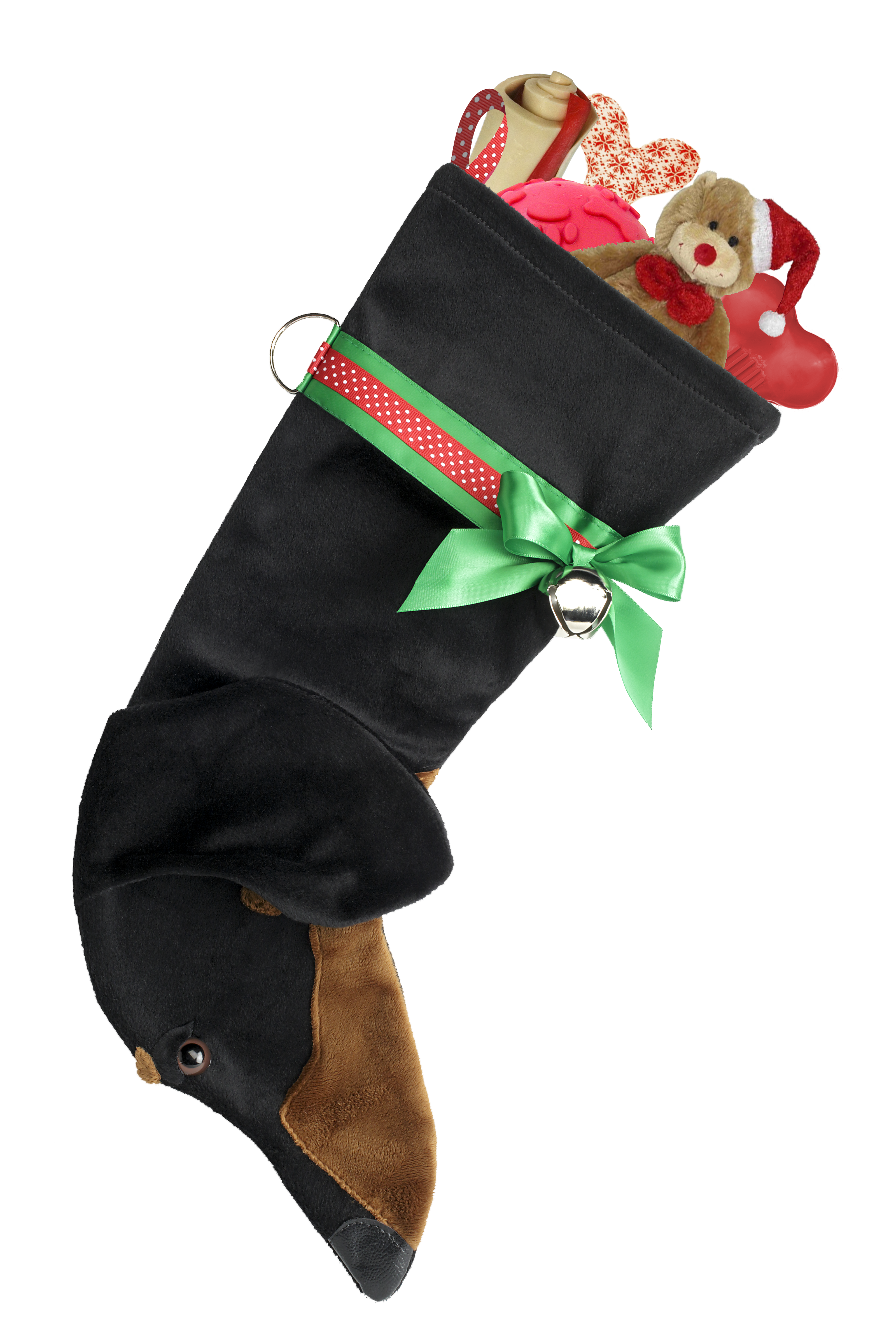 Santa Pooch Christmas Stocking