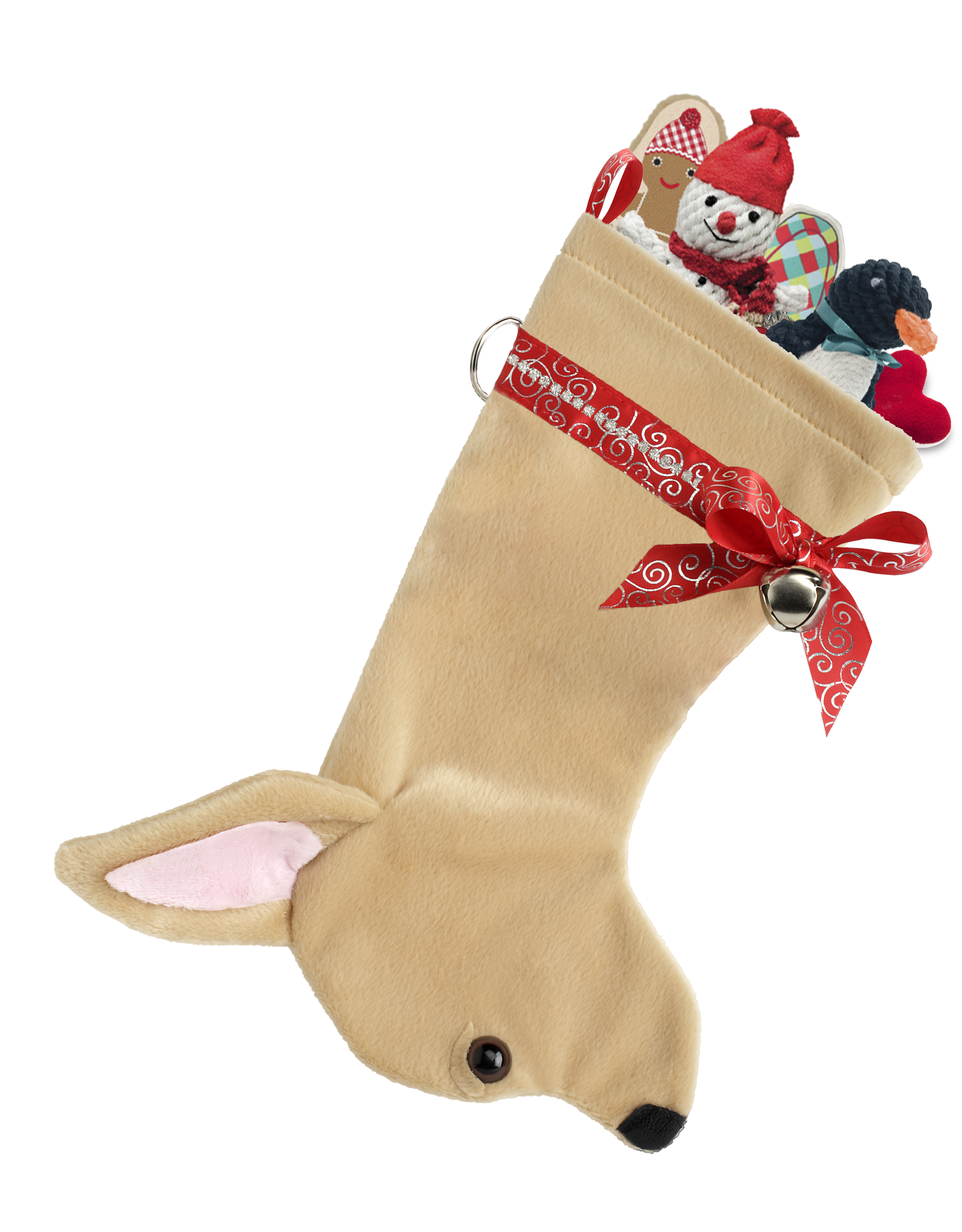 Santa Pooch Christmas Stocking