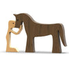 Memories In Wood Horse Sculptures