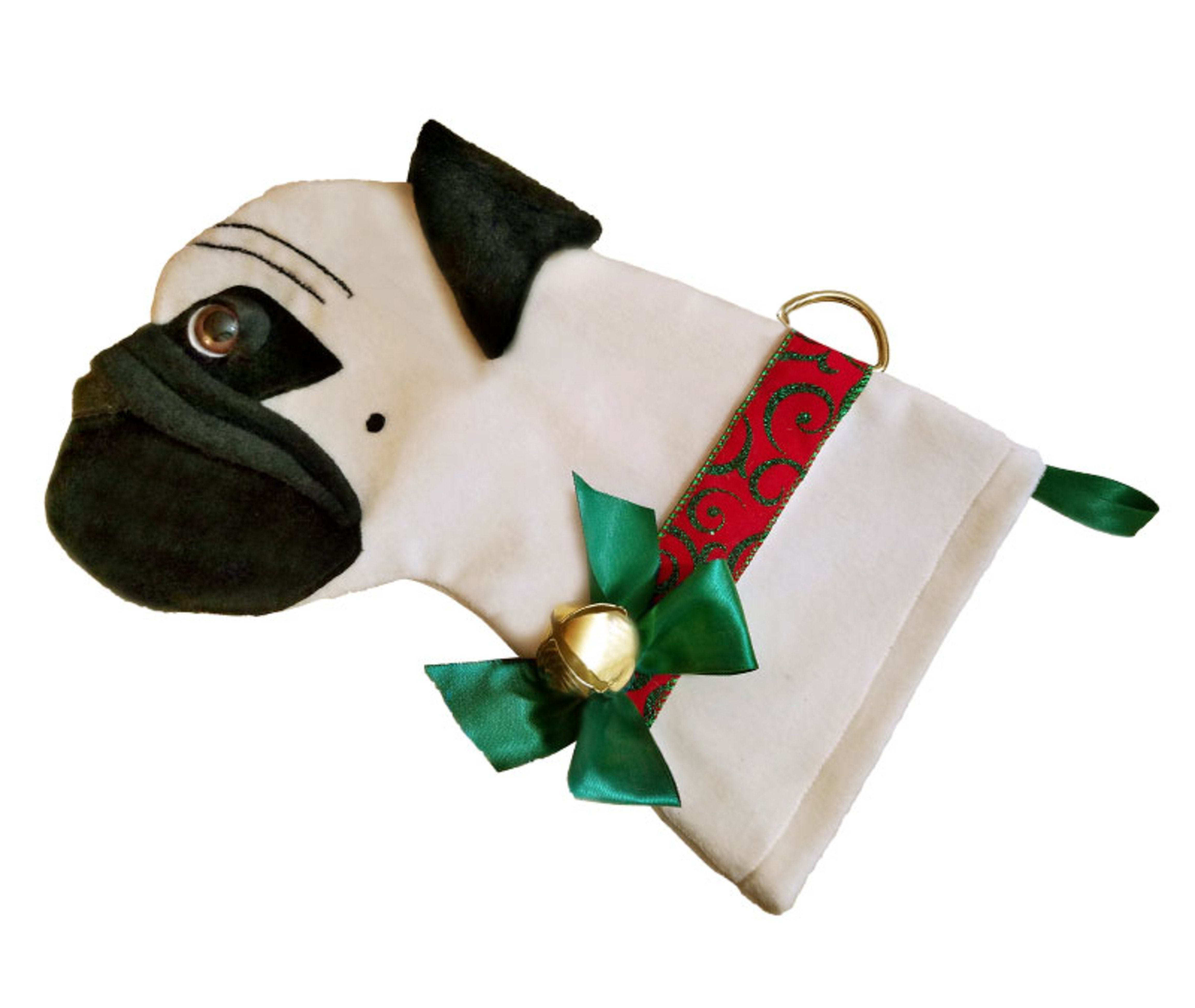 Santa Pooch Christmas Stocking