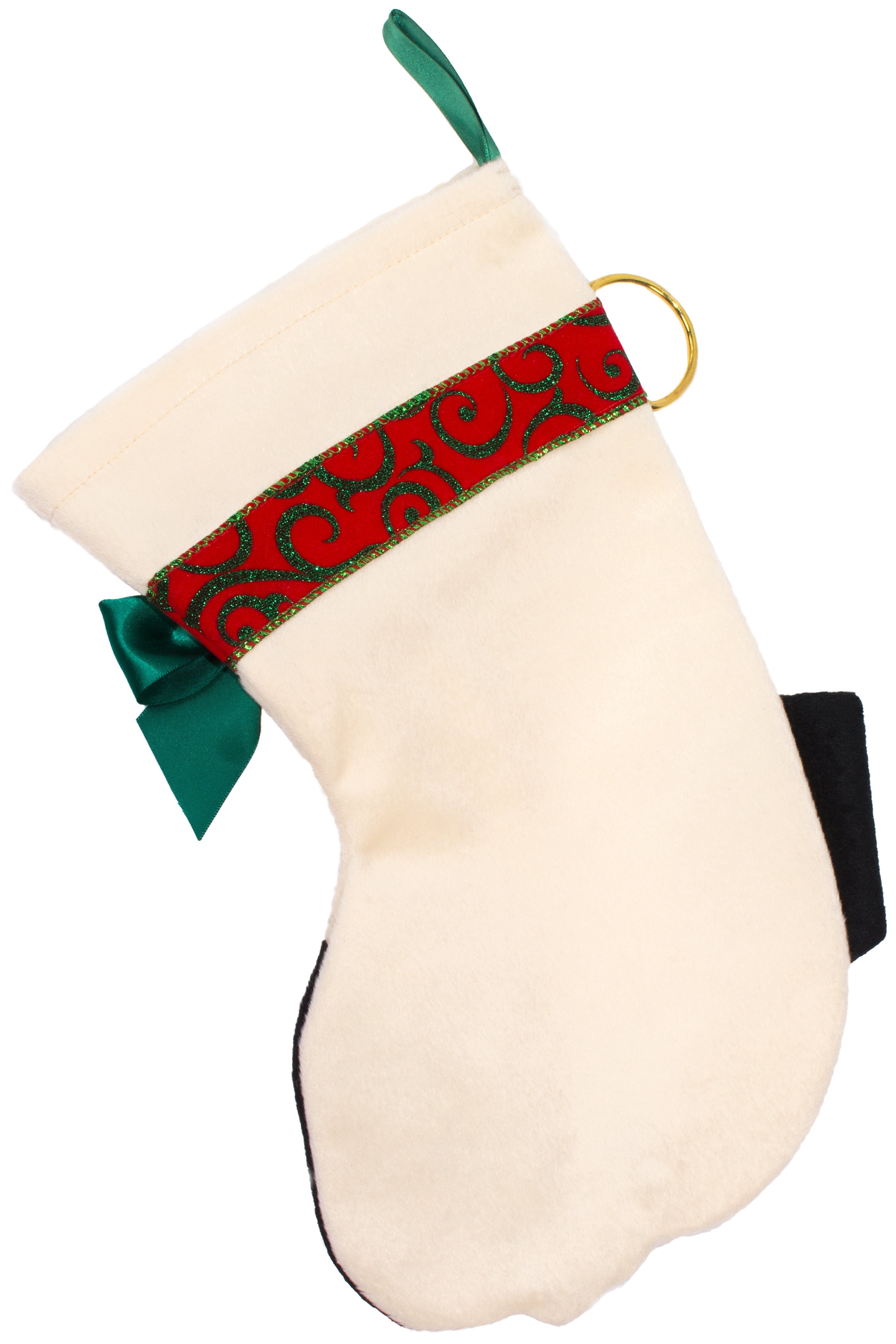 Santa Pooch Christmas Stocking