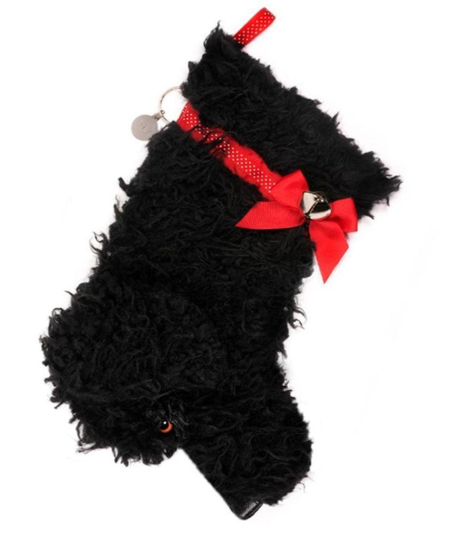 Santa Pooch Christmas Stocking