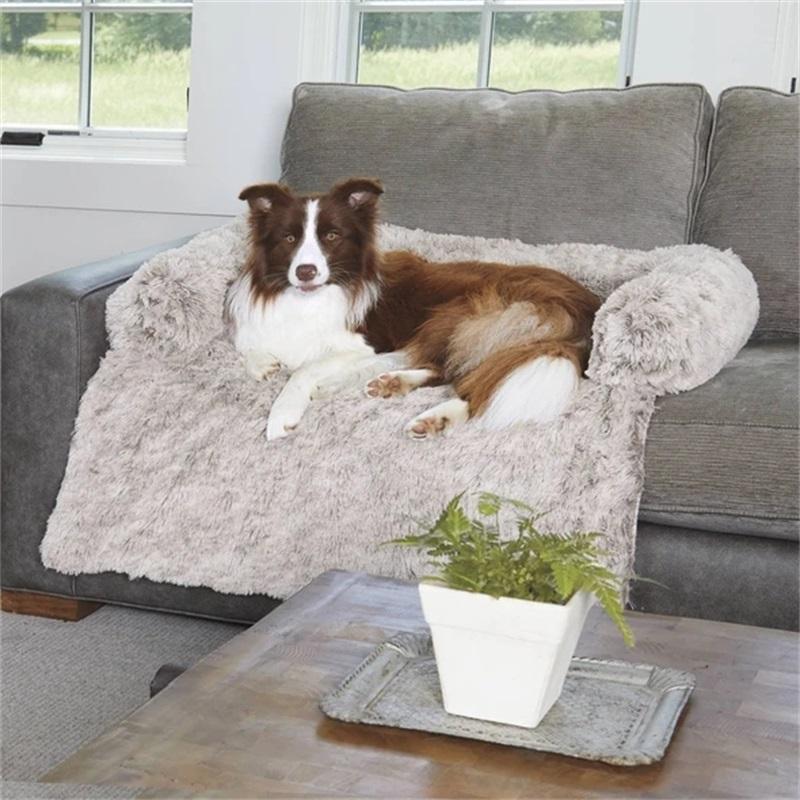 Snuggly™ 2 in 1 Cozy Dog Bed and Couch Protector